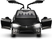 Tesla Diecast Model Car with Sound & Light – 1:24 Scale Alloy Pull-Back Toy for Kids & Collectors